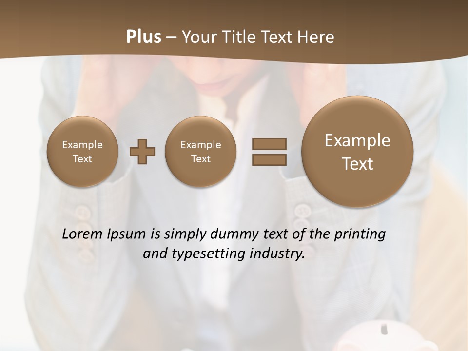 Transport Sign Red PowerPoint Template