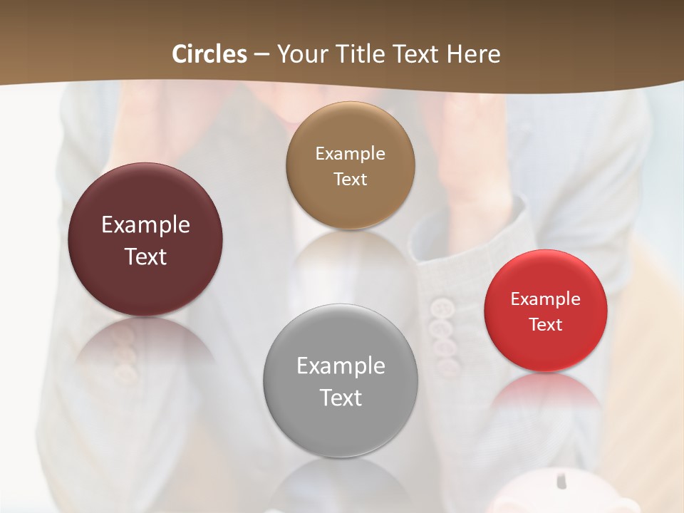 Transport Sign Red PowerPoint Template