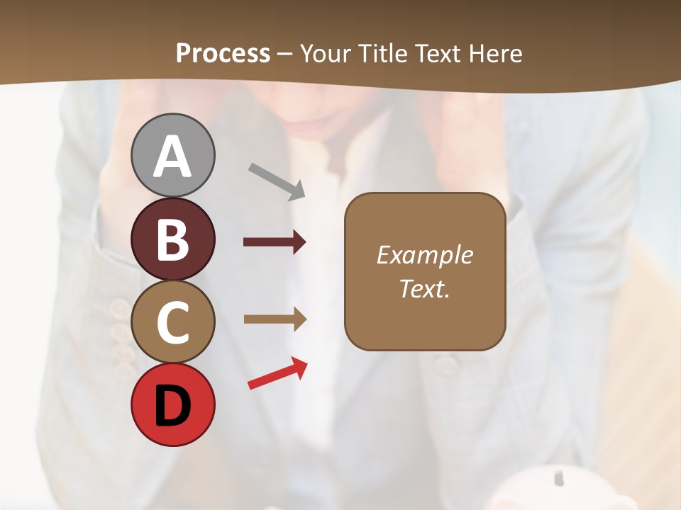 Transport Sign Red PowerPoint Template