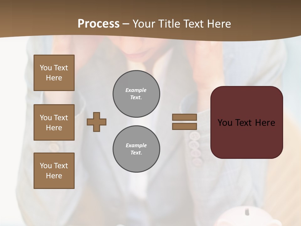 Transport Sign Red PowerPoint Template