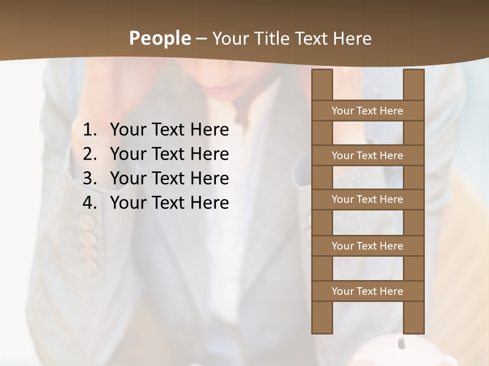 Transport Sign Red PowerPoint Template