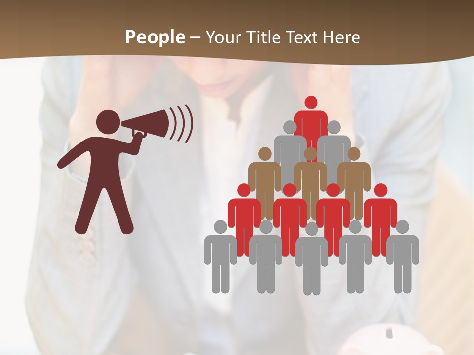 Transport Sign Red PowerPoint Template