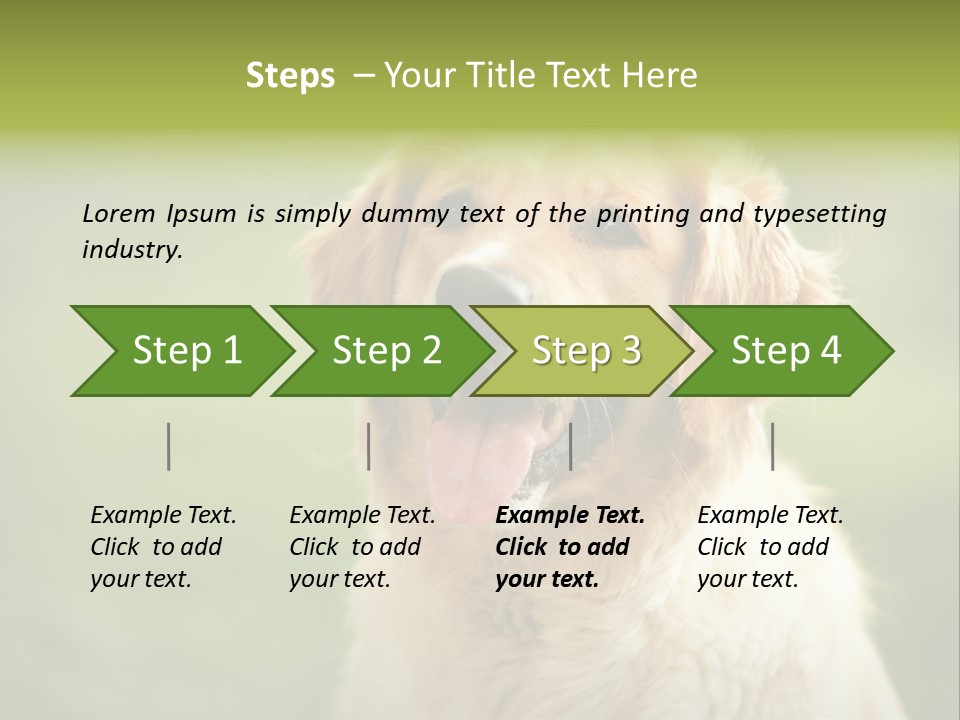 Facial Purebred Day PowerPoint Template