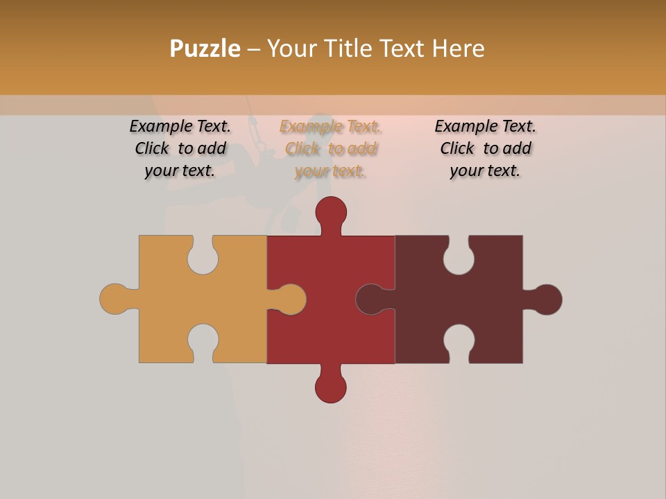 Rappelling View Hiking PowerPoint Template