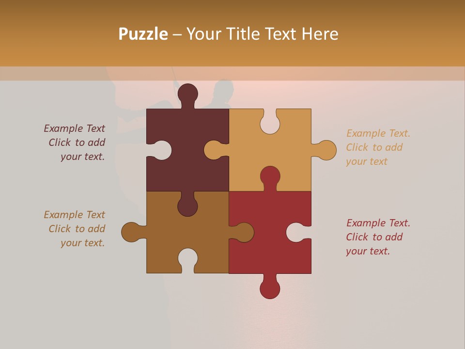 Rappelling View Hiking PowerPoint Template
