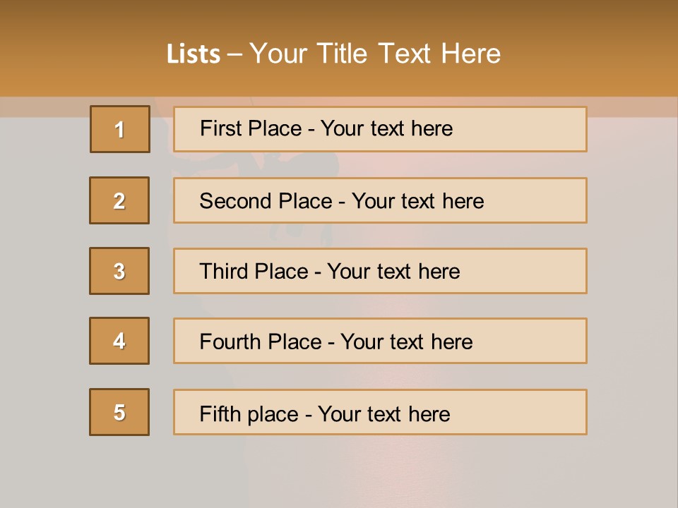 Rappelling View Hiking PowerPoint Template