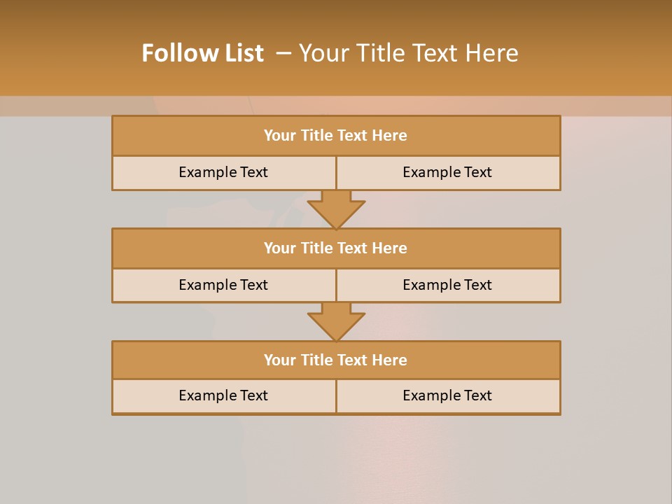 Rappelling View Hiking PowerPoint Template