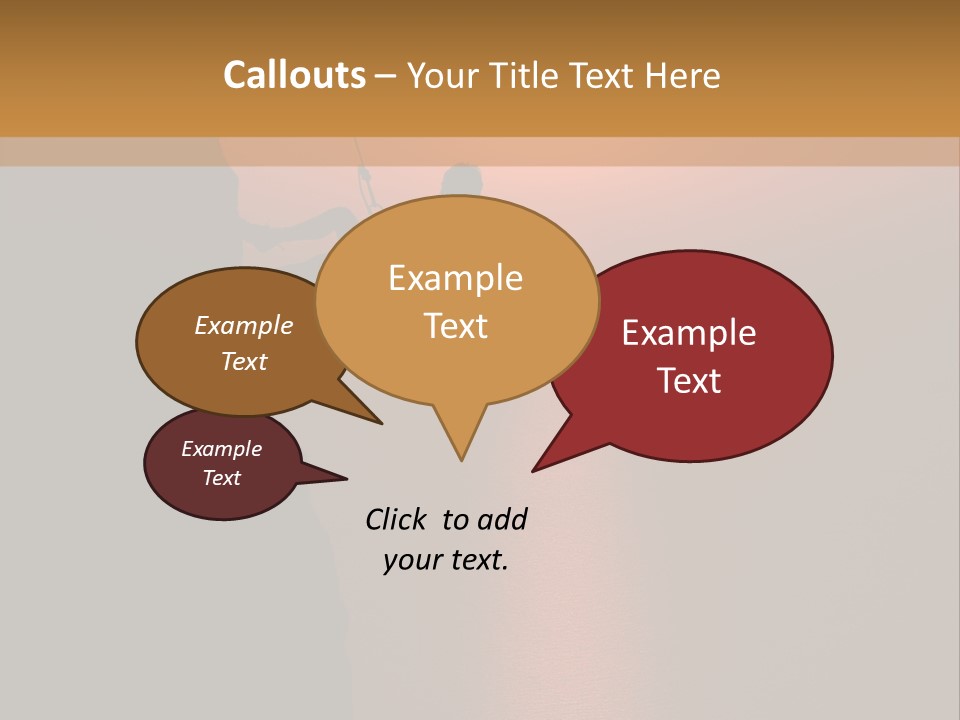 Rappelling View Hiking PowerPoint Template