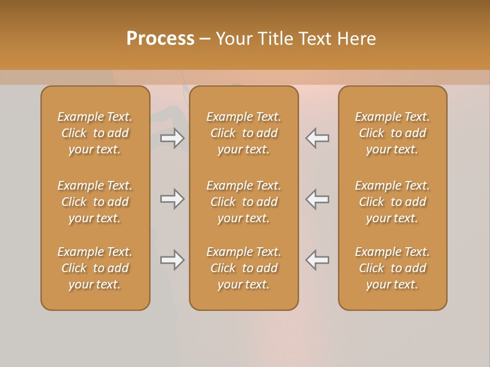 Rappelling View Hiking PowerPoint Template