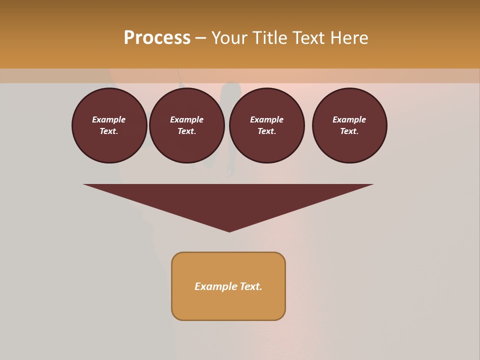 Rappelling View Hiking PowerPoint Template