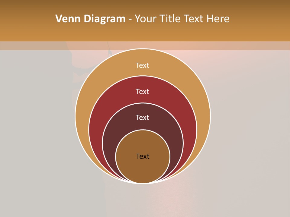 Rappelling View Hiking PowerPoint Template