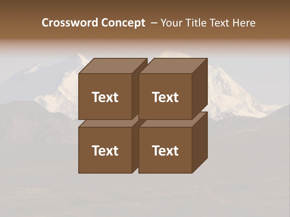 Scenic Park Desolate PowerPoint Template