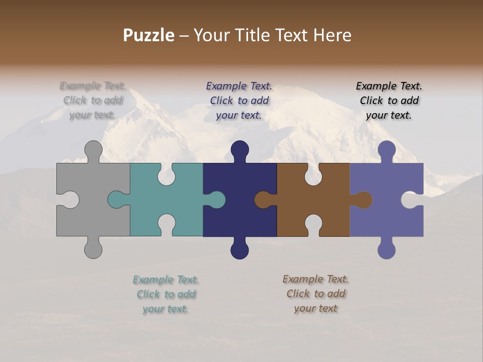 Scenic Park Desolate PowerPoint Template