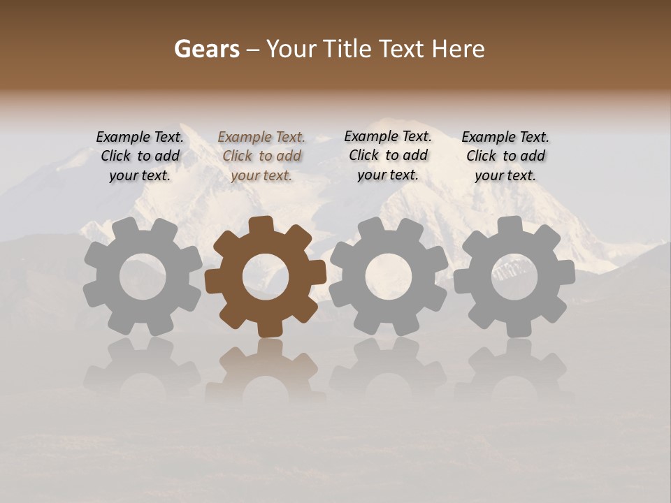 Scenic Park Desolate PowerPoint Template