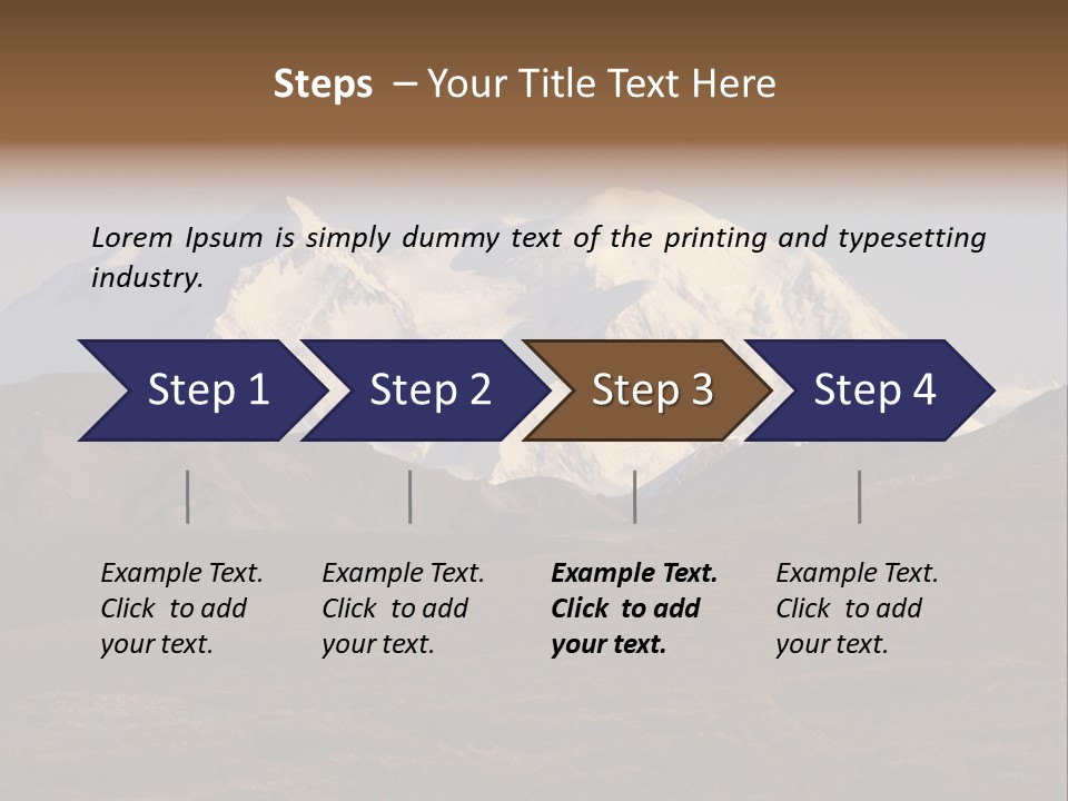 Scenic Park Desolate PowerPoint Template