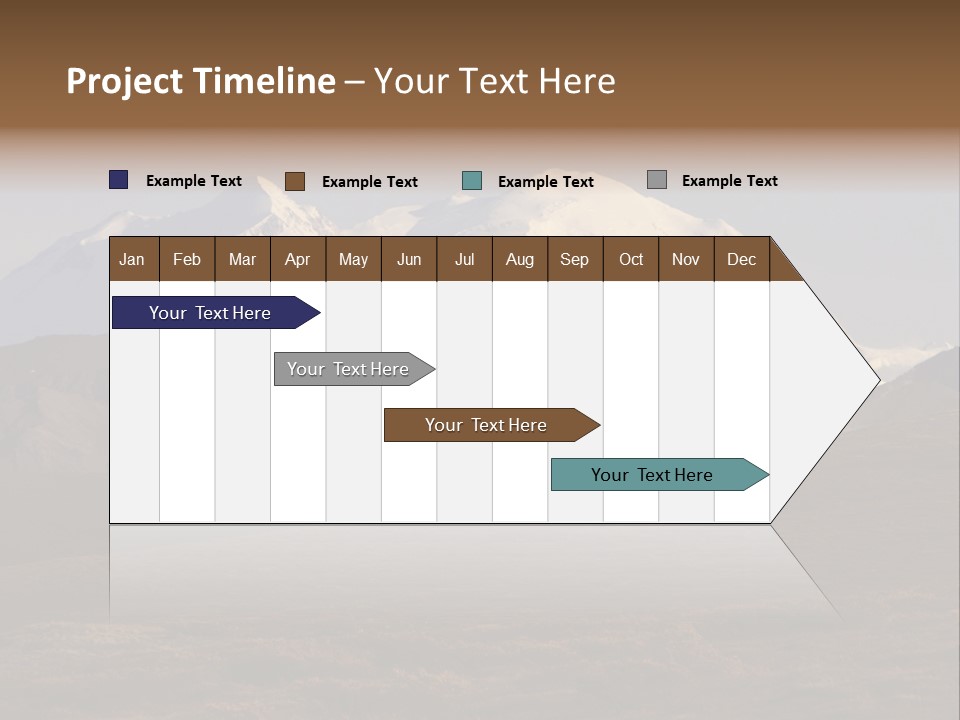 Scenic Park Desolate PowerPoint Template