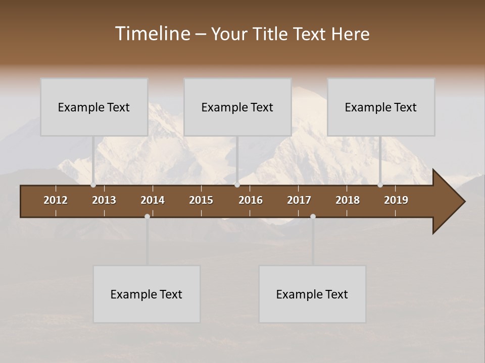 Scenic Park Desolate PowerPoint Template