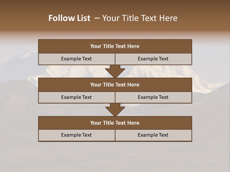 Scenic Park Desolate PowerPoint Template