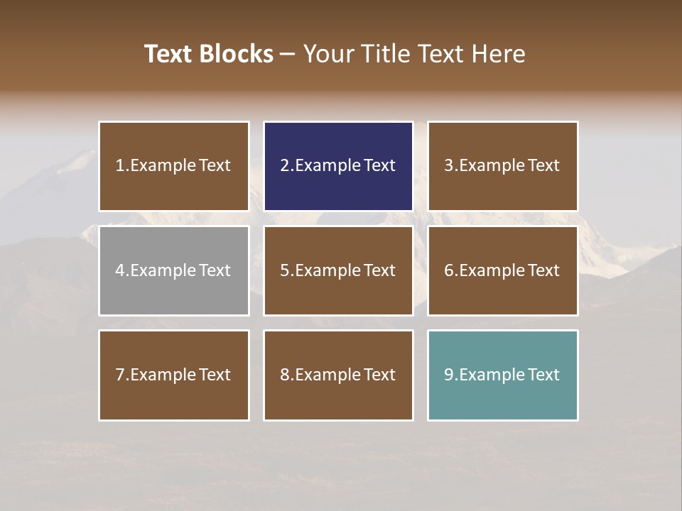 Scenic Park Desolate PowerPoint Template