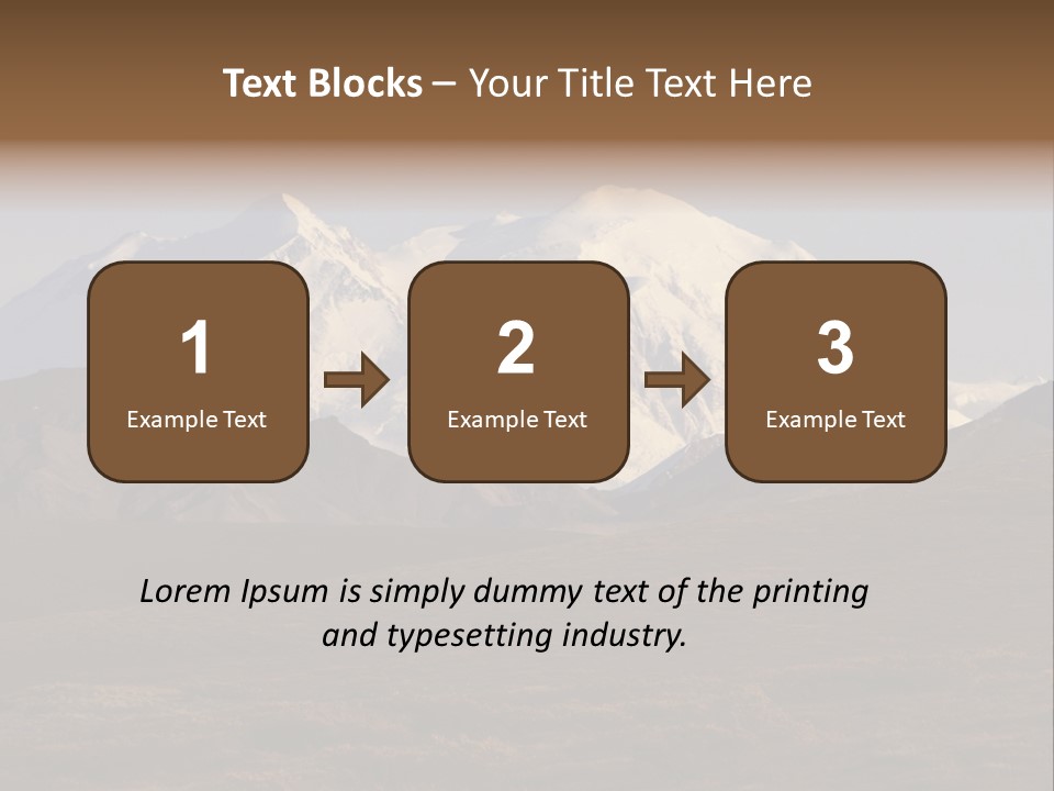 Scenic Park Desolate PowerPoint Template