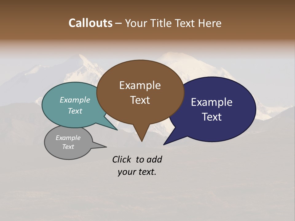 Scenic Park Desolate PowerPoint Template
