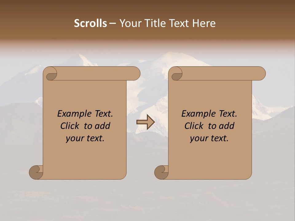 Scenic Park Desolate PowerPoint Template