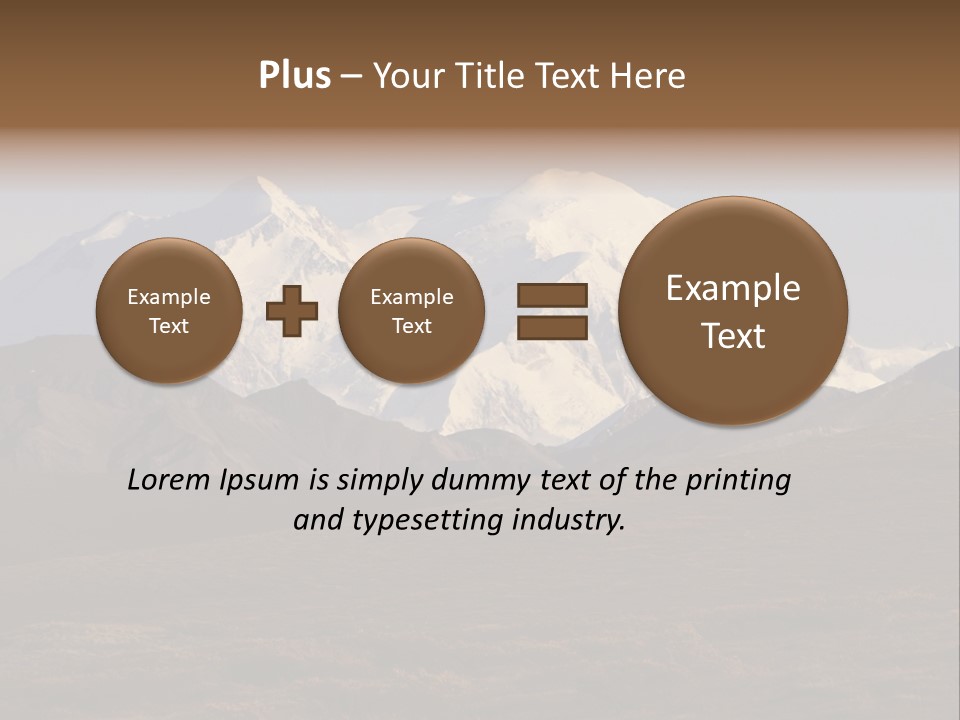 Scenic Park Desolate PowerPoint Template
