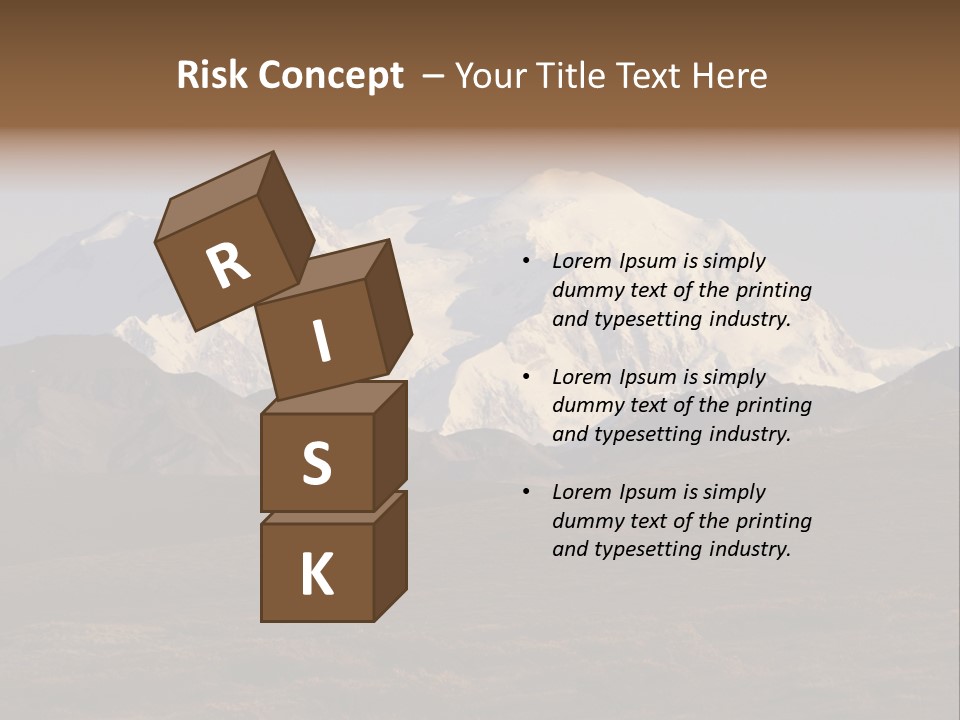 Scenic Park Desolate PowerPoint Template