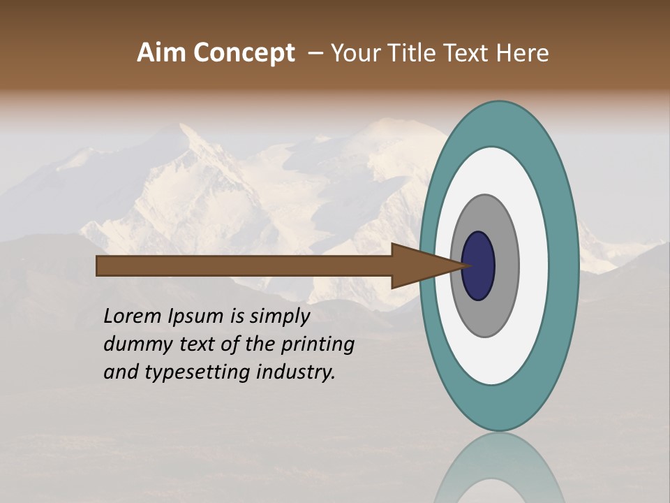Scenic Park Desolate PowerPoint Template