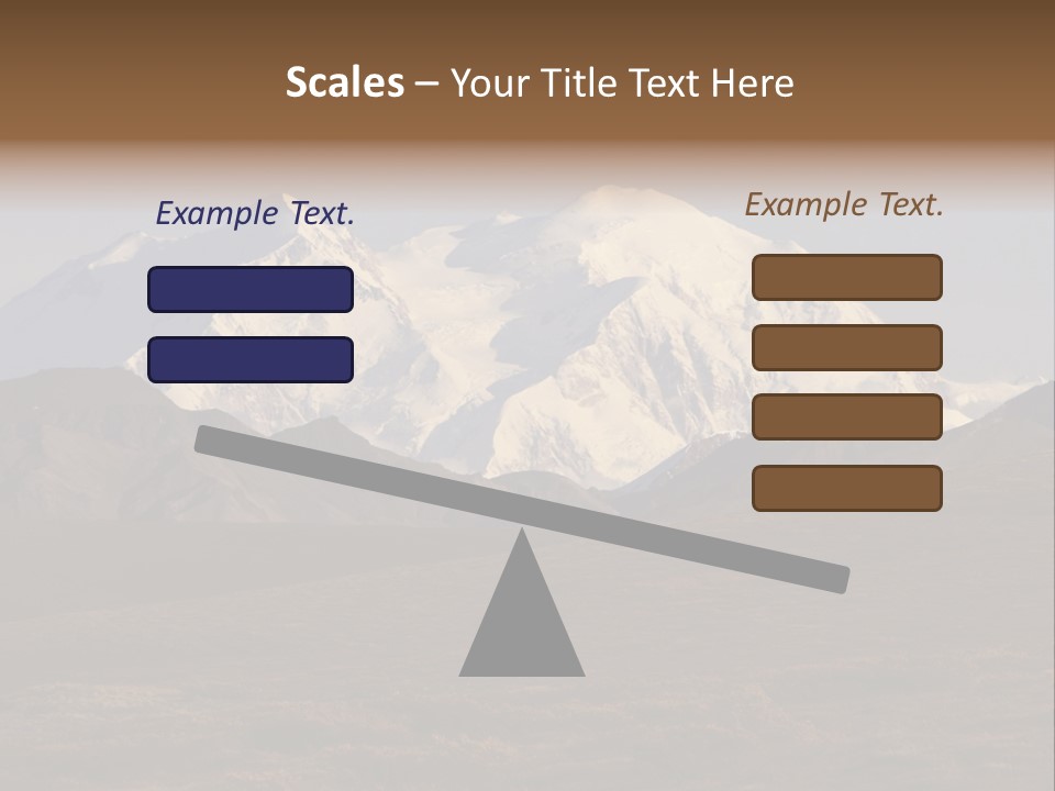 Scenic Park Desolate PowerPoint Template