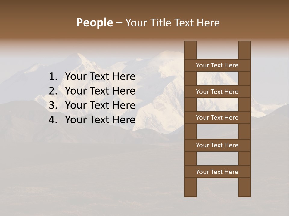 Scenic Park Desolate PowerPoint Template