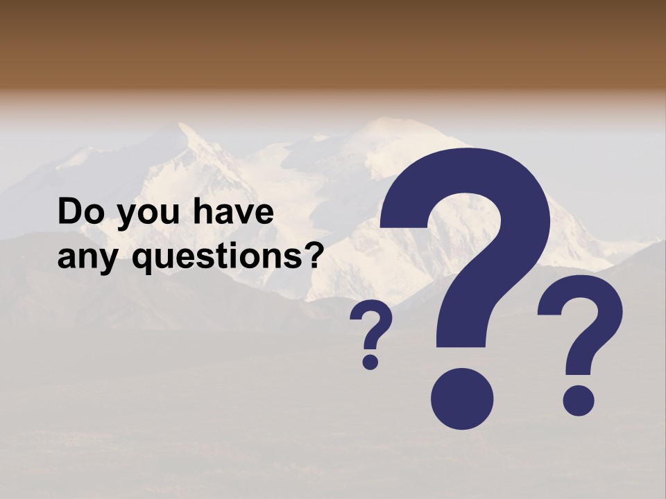 Scenic Park Desolate PowerPoint Template