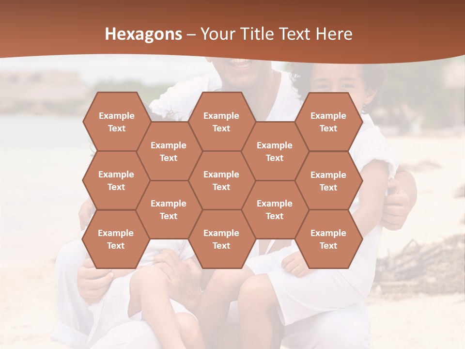 Hispanic Offsprings Vacations PowerPoint Template