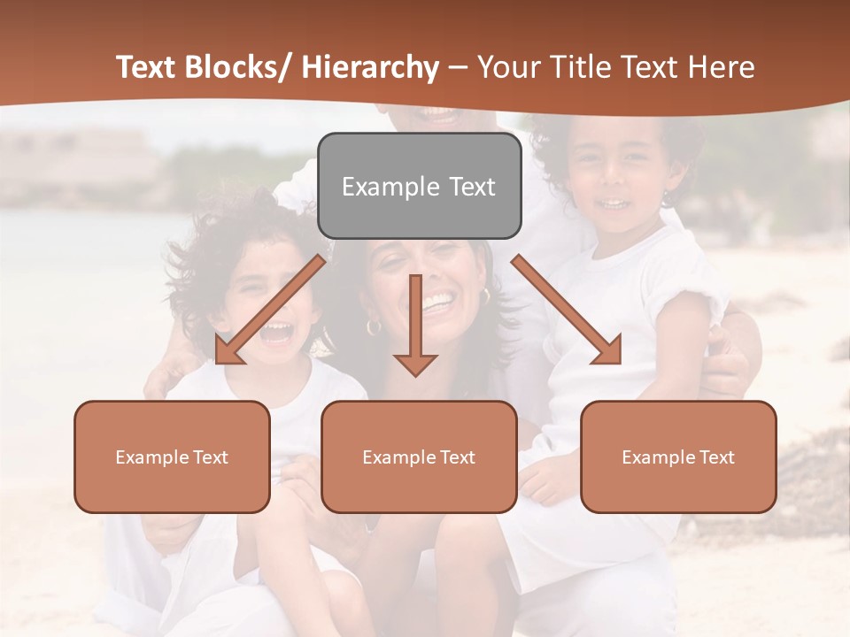 Hispanic Offsprings Vacations PowerPoint Template