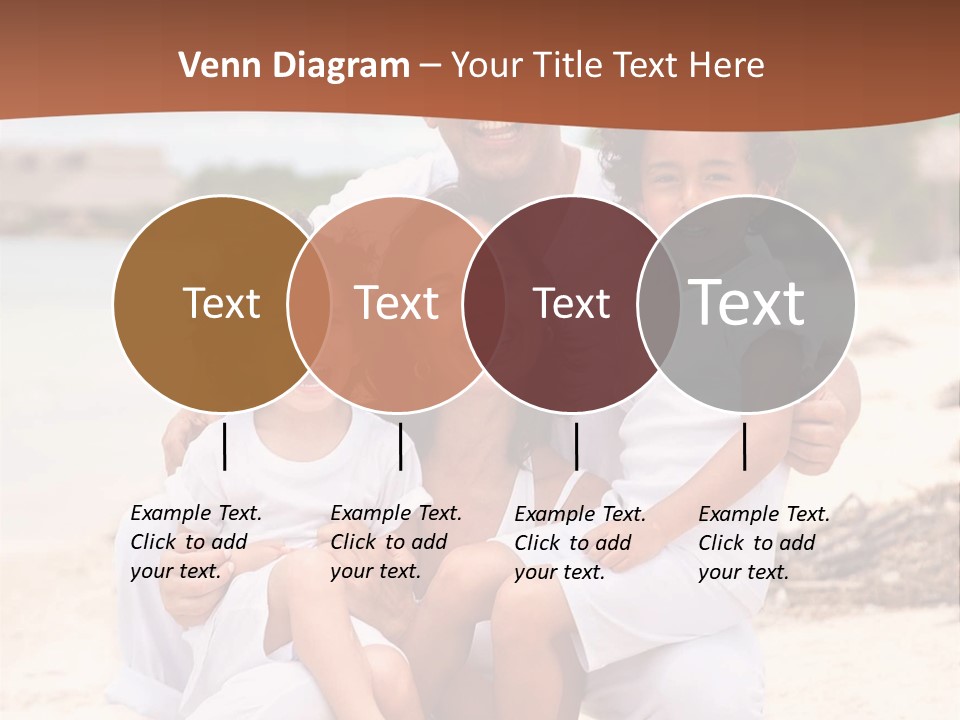 Hispanic Offsprings Vacations PowerPoint Template