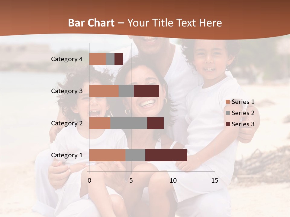 Hispanic Offsprings Vacations PowerPoint Template