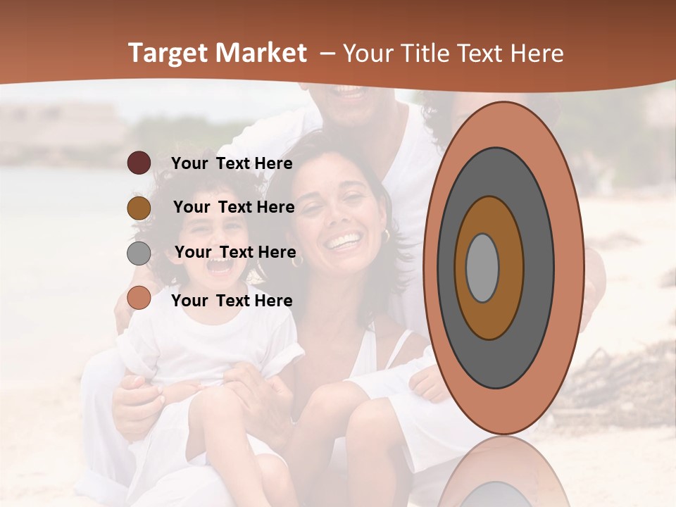 Hispanic Offsprings Vacations PowerPoint Template