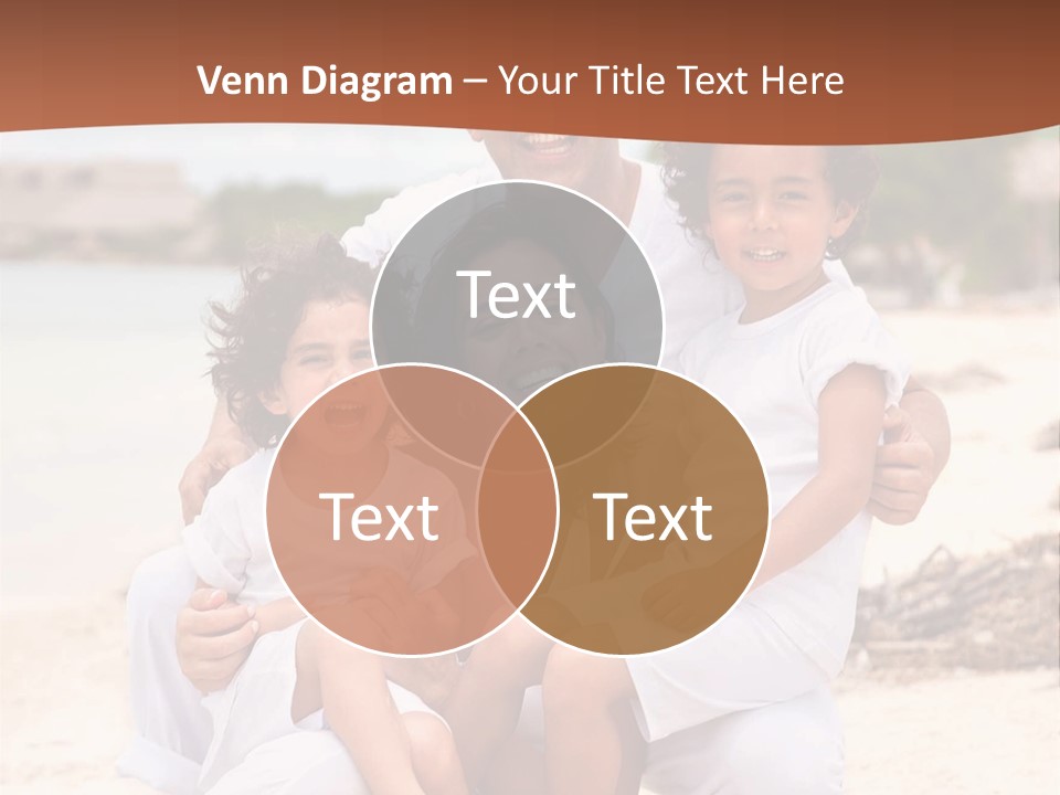 Hispanic Offsprings Vacations PowerPoint Template