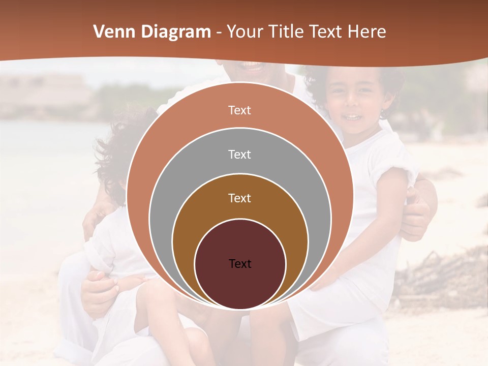 Hispanic Offsprings Vacations PowerPoint Template