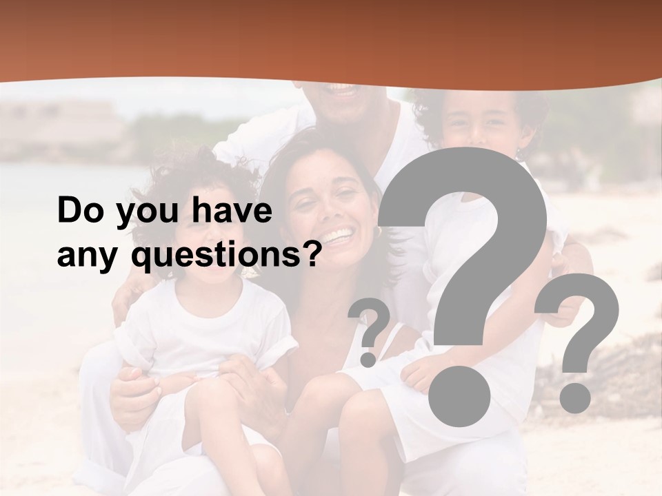 Hispanic Offsprings Vacations PowerPoint Template