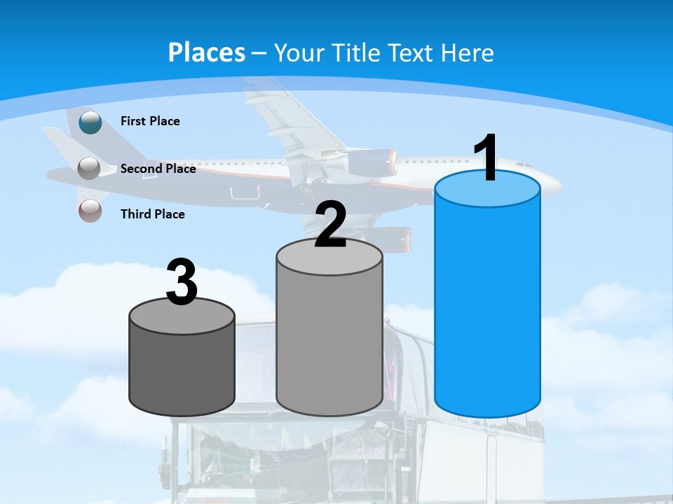 Transport Sign Red PowerPoint Template