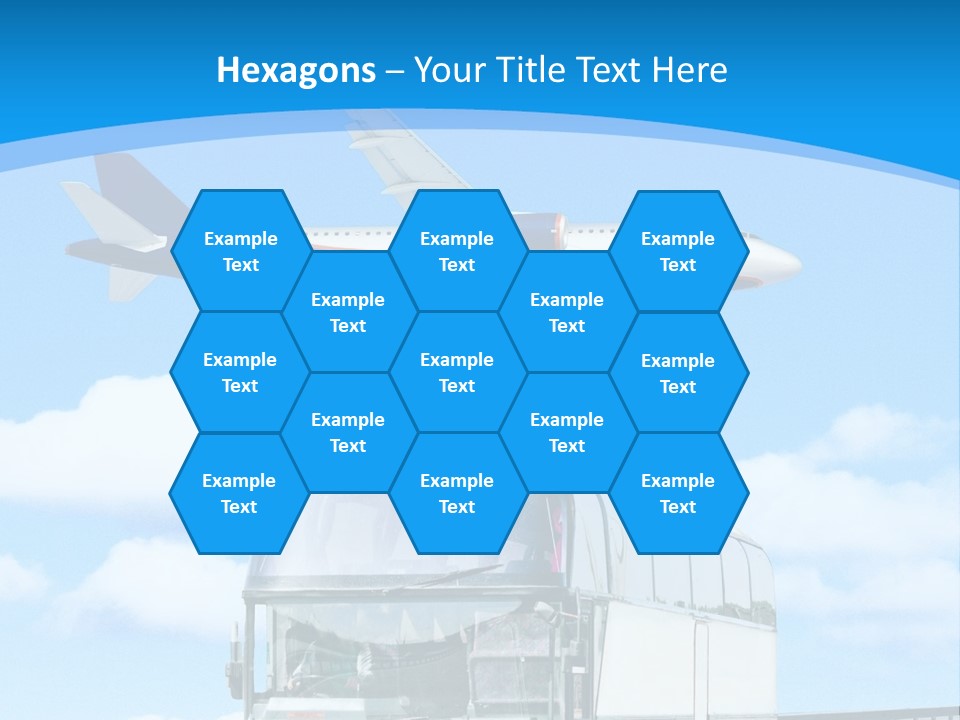 Transport Sign Red PowerPoint Template