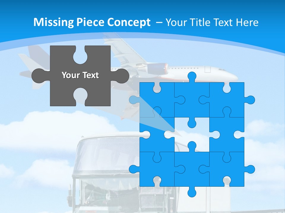 Transport Sign Red PowerPoint Template