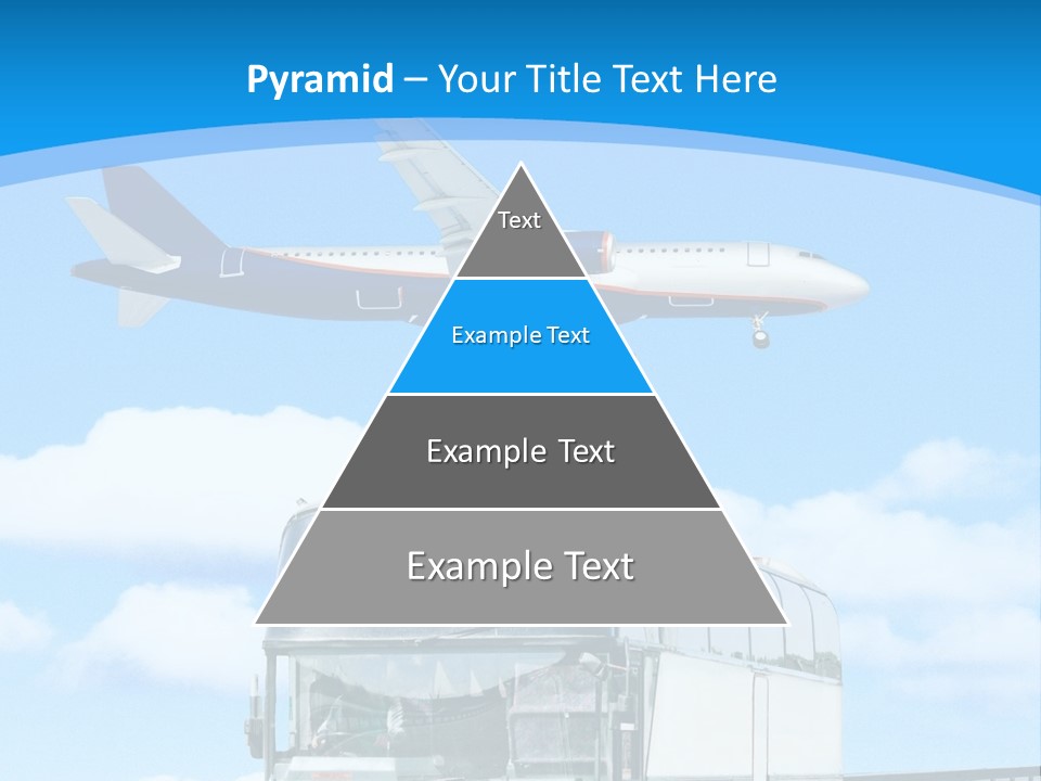 Transport Sign Red PowerPoint Template