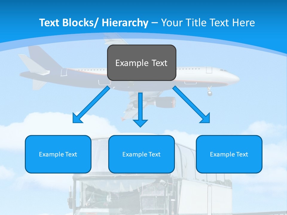 Transport Sign Red PowerPoint Template