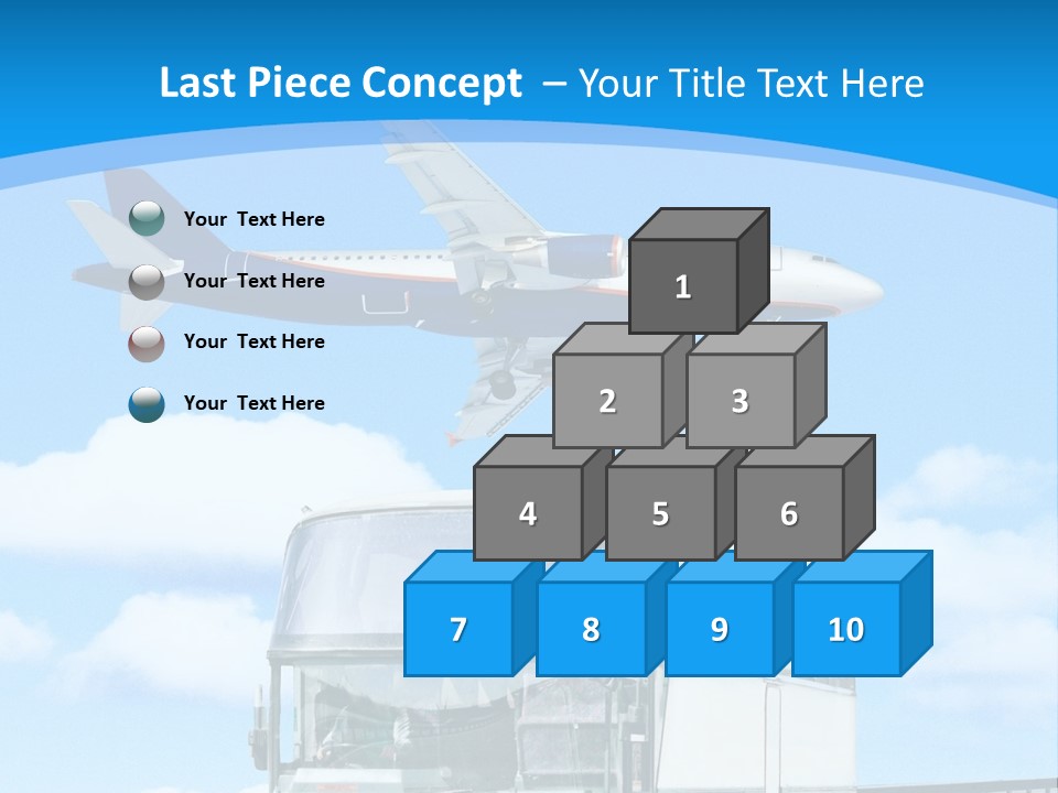 Transport Sign Red PowerPoint Template