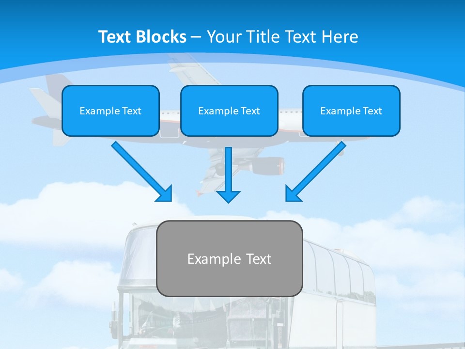 Transport Sign Red PowerPoint Template