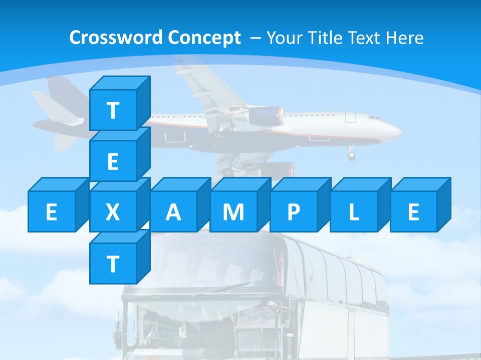 Transport Sign Red PowerPoint Template