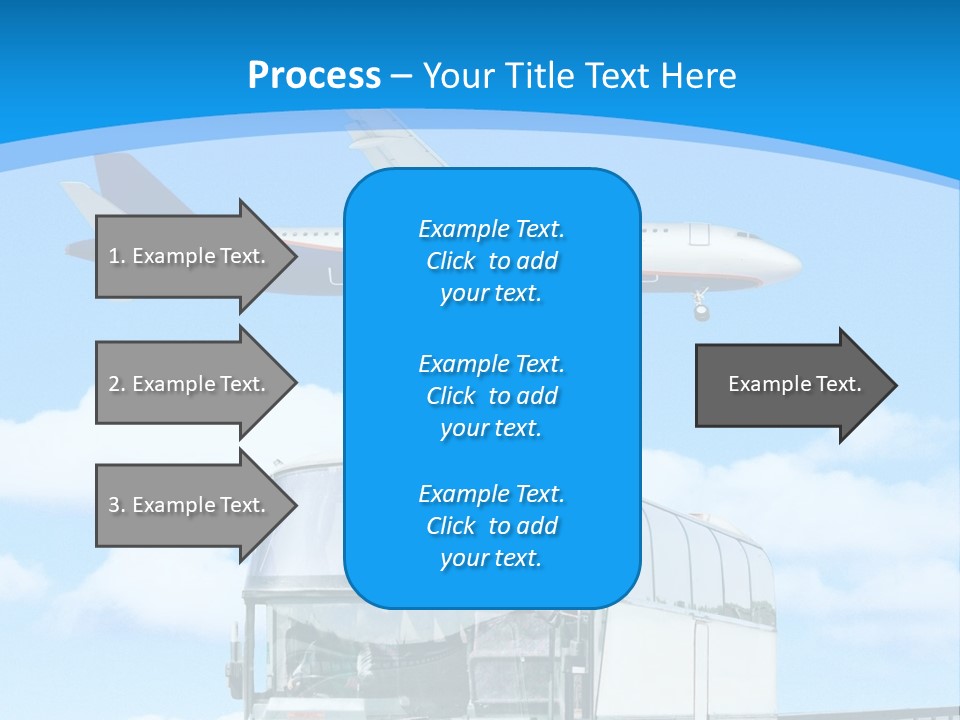 Transport Sign Red PowerPoint Template