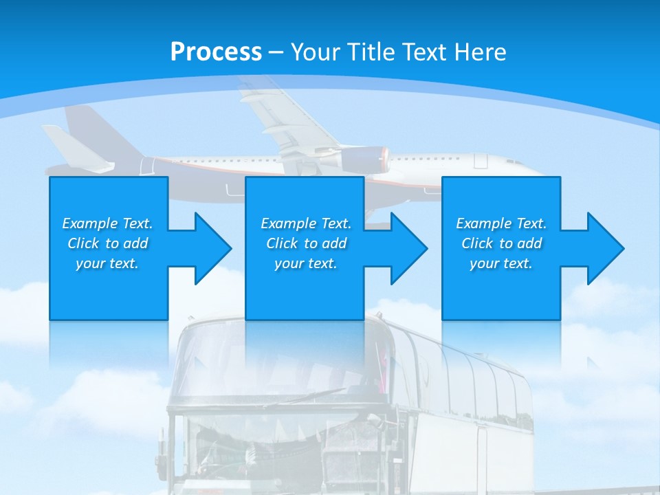 Transport Sign Red PowerPoint Template